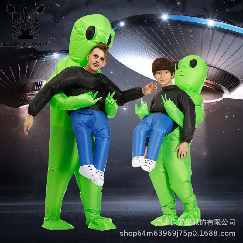 Cosplay adulte Alien gonflable Costume enfants fête Cosplay Costume drôle  Anime déguisement Halloween Costume L231018