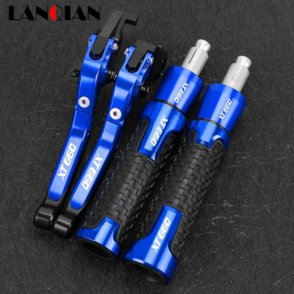 

Motorcycle For YAMAHA XT660 XT660R XT660X Tenere XT 660 R/X 2004-2017 Extendable Brake Clutch Levers Handlebar Handle Grips Ends
