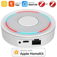 HomeKit ZigBee Gateway Hub Wireless / Wired Bridge Hub Works with iPhone  Alexa Google Home Support SmartLife Tuya APP 2