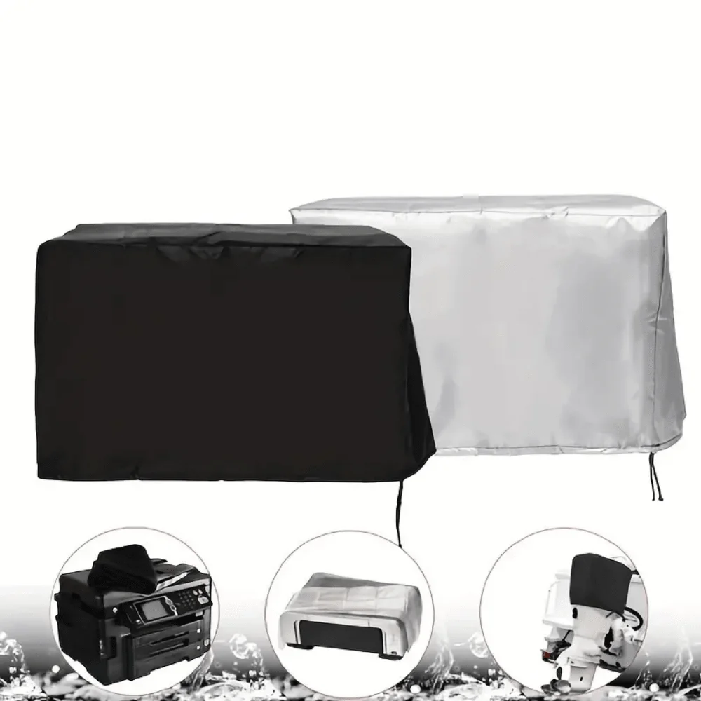 1pc Waterproof Universal Printer Dust Cover-Protective Black Case for Printers-Durable，, Water-Resistant，Office use