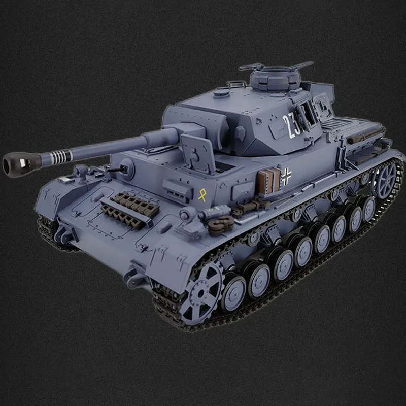 Henglong 38591/16 Simulation German Iv F2 Remote Control Medium Tank Support Multi Functional Battle Model Car Children's Toy 2