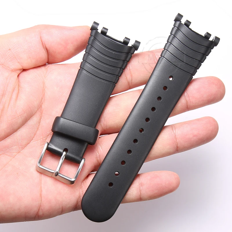 Pulseira de Borracha para Pulseira Masculina Pulseira de Relógio Impermeável Ferramenta de Fivela Adequado para Suunto Vector Esportes ao ar Livre - Image 3