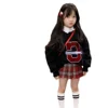 Children's Fashionable Autumn Collection Sweatshirt+Pleated Skirt 2-Piece Set For Girls 3-8 Years Old Brand: None 5