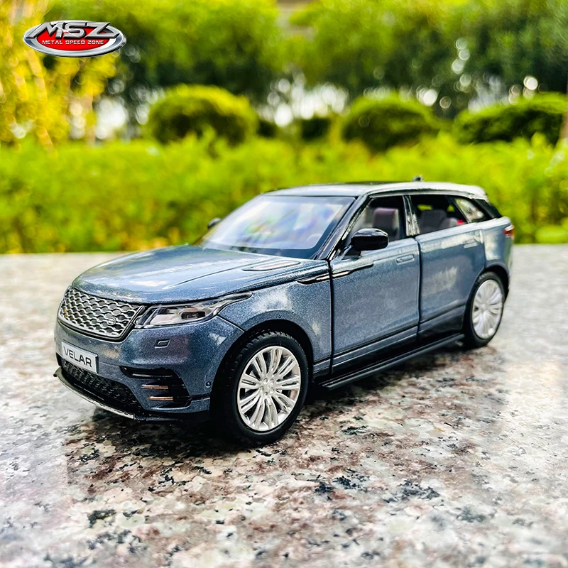 

MSZ 1:32 Land Rover Range Rover Velar red alloy car model children's toy car die-casting with sound and light pull back function