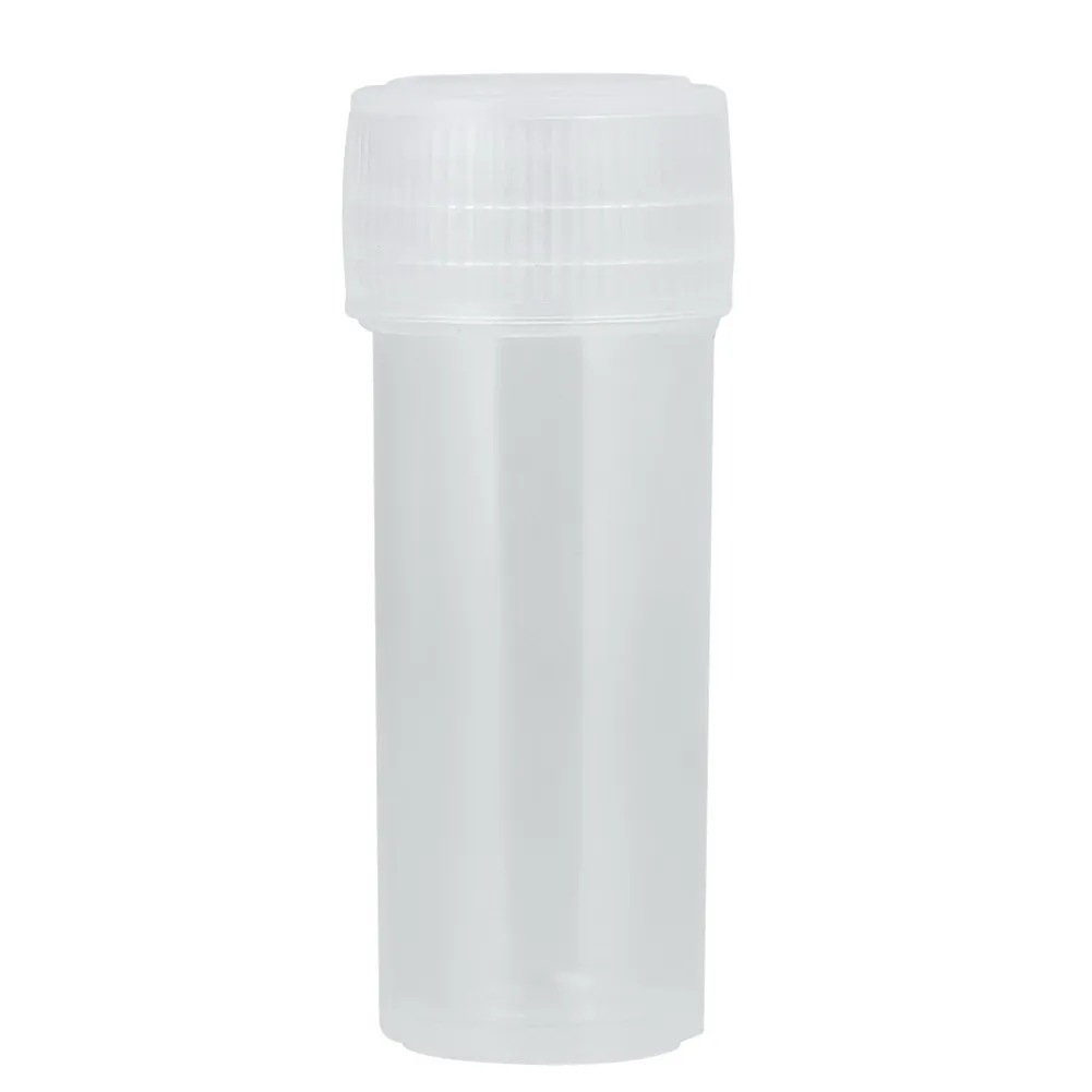 Transparent Plastic Medicine Bottles 5g Volume for Seed Granular Objects