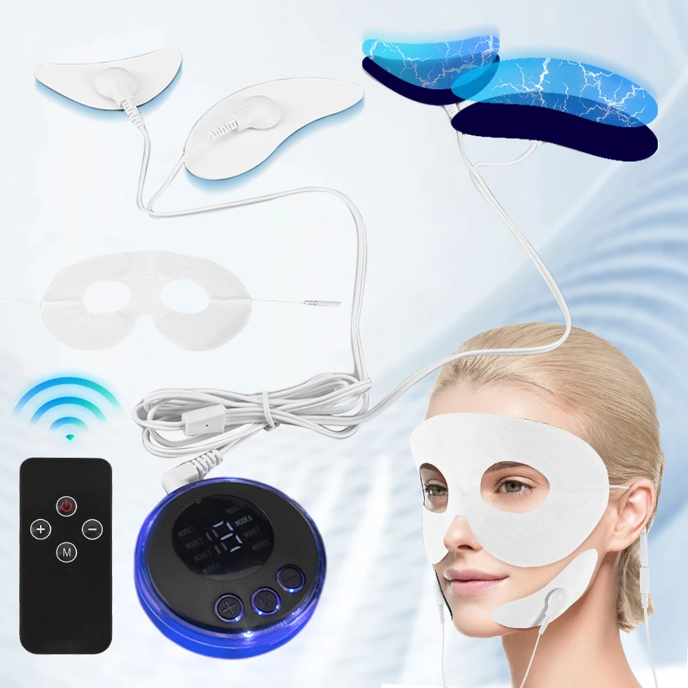 EMS Facial Massager Current Muscle Stimulator Anti-Wrinkle Facial Lifting Device USB Charging Face Tightening Tool for Women