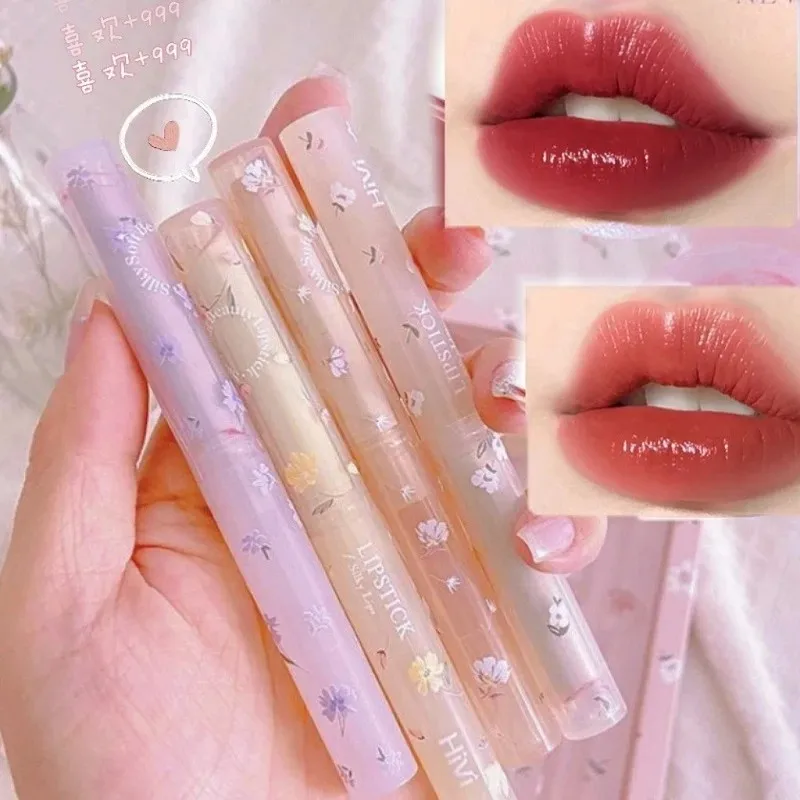 FloretteThinTubeLipstickSilkyMatteMoisturizingLipGlossLong