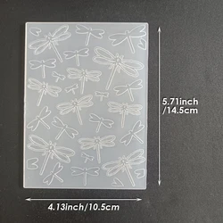Butterfly Leaves Flower Embossing Folder for DIY Paper Craft and Scrapbooking (FD - 343)