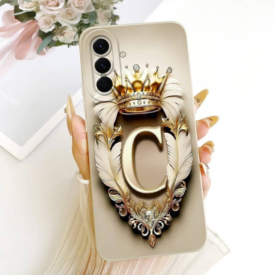 Shockproof Crown Letter Soft Case Cover