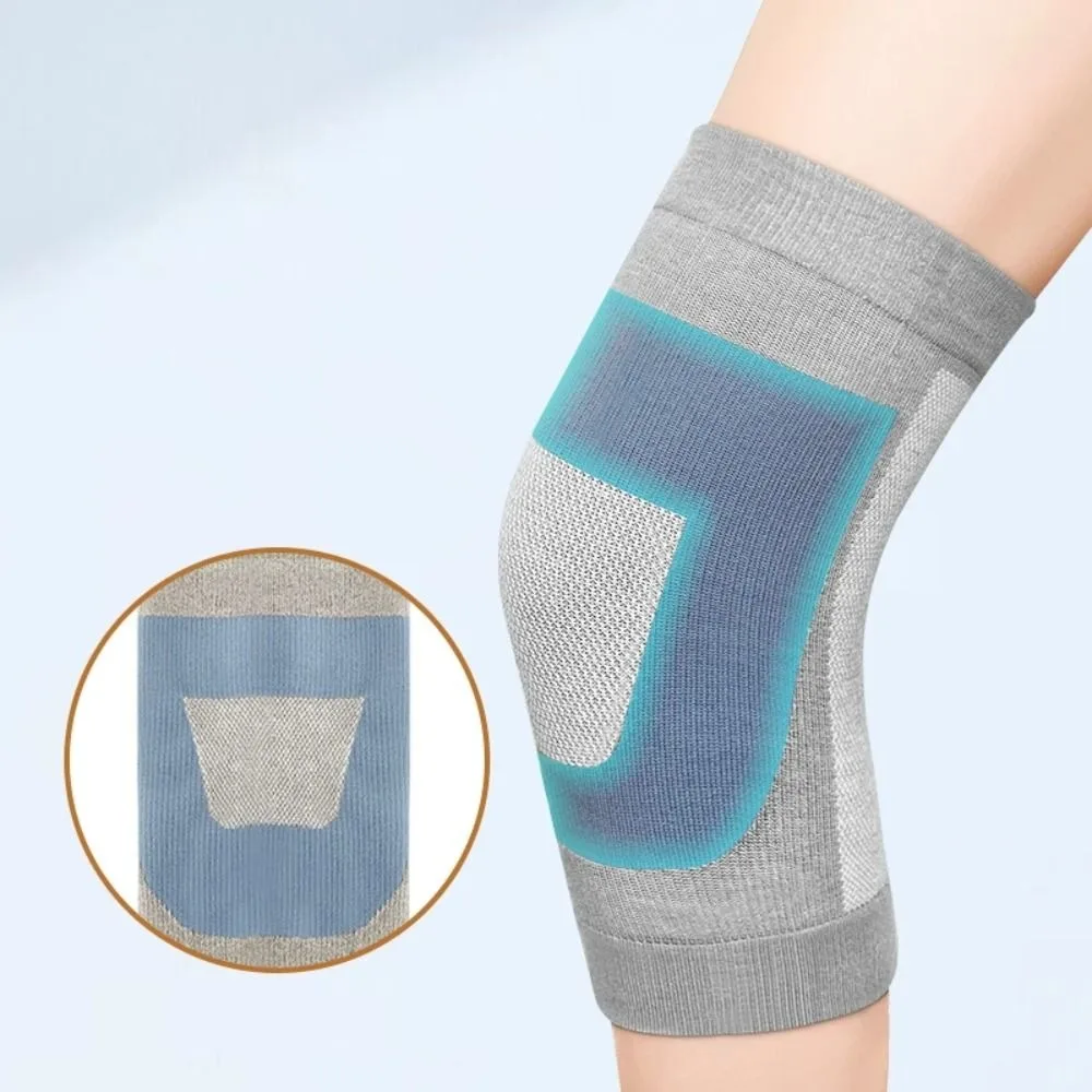 

1pair Knee Protection Knee Pads Safety Ultra-thin Breathable Knee Guard Pads Nylon Pain Relief Knee Protector Women