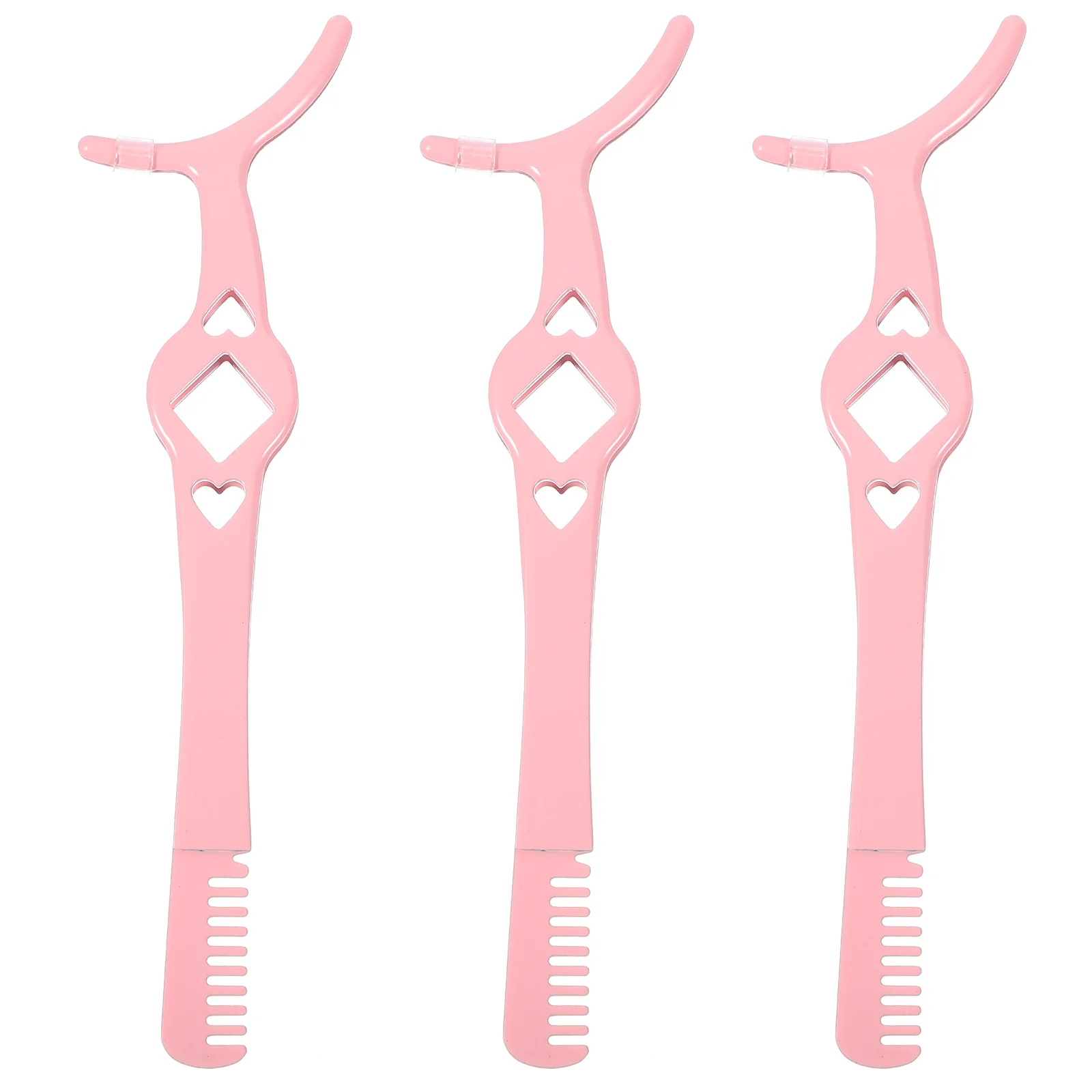 

3 Pcs Eyelash Tool Applicator Tweezers Women Professional Extensions Lashing Clamp Miss