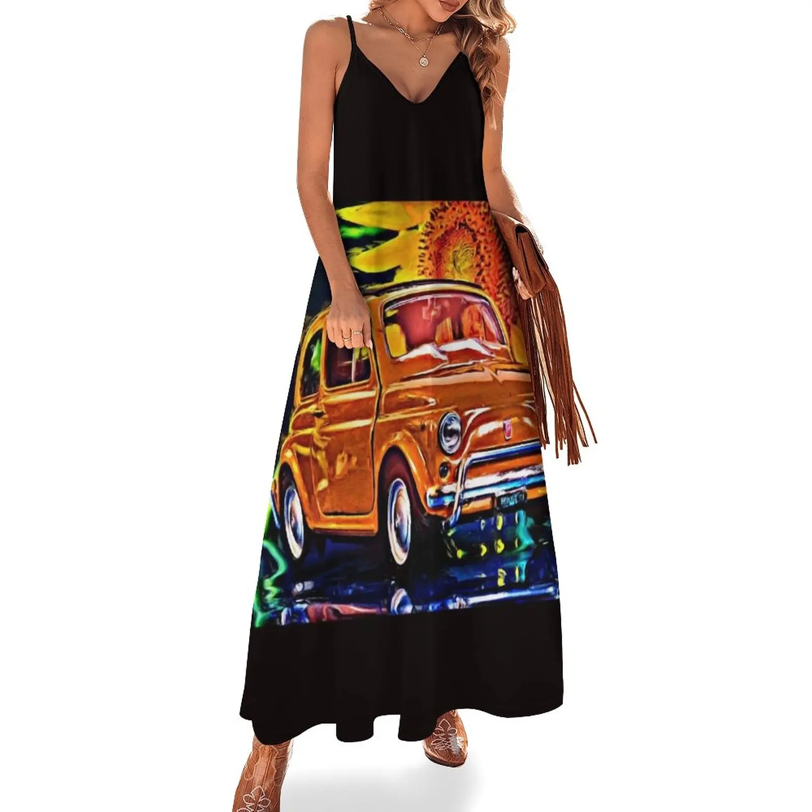 

New The little Italian Sleeveless Dress Elegant gowns Dress women dress party evening elegant luxury celebrity dress for woman