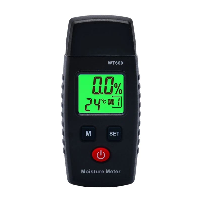 

Digital Display Humidity Tester Measuring Tools Two Pins Hygrometer Damp Detector Moisture Meter