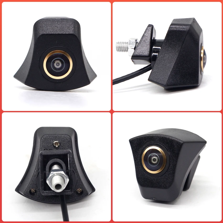 Enhanced AHD Fisheye 170° Car Front View Camera
