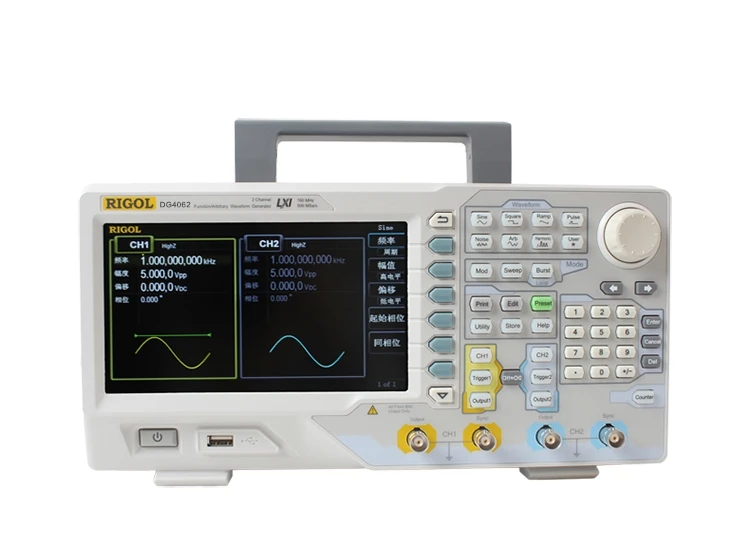 

Генератор сигналов RIGOL DG4062 60 МГц, генератор произвольной формы