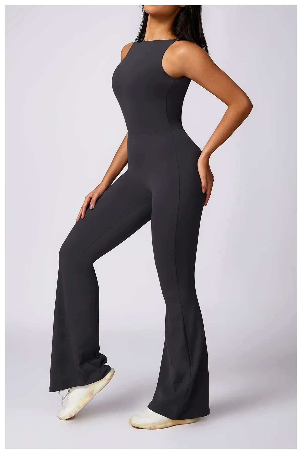 New Gym Sportswear Solid Seamless Women Training Yoga Jumpsuit Push Up One Piece Fitness Rompers Lady Workout Legging Bodysuits