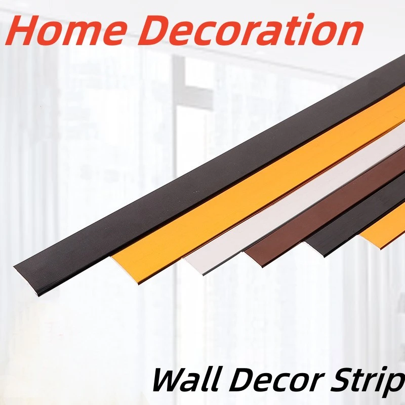 SelfAdhesive PVC Wall Decor Strip Imitation Metal Glory Wall Trim Line