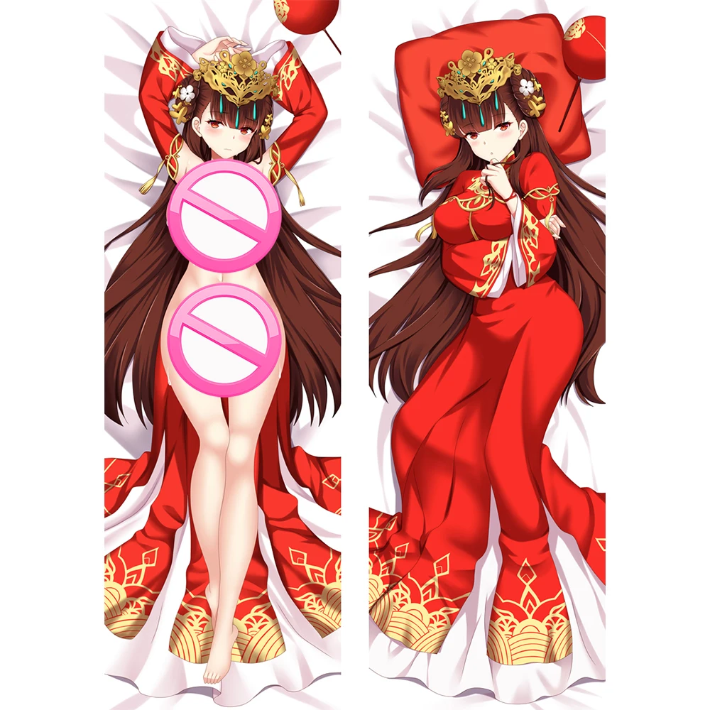 

Game Warship Girls R Dakimakura Hugging Body Anime Cosplay Pillowcase Custom 2 Side Print Throw Soft Pillow Cover Otaku Gift