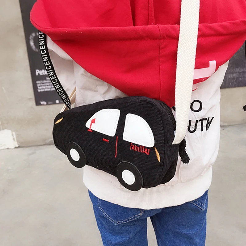 

2022 Fashion Mini Crossbody Bag Packet Children Baby Boys Girls Car Shoulder Bag Handbags Cartoon Pig Mini Coin Purse