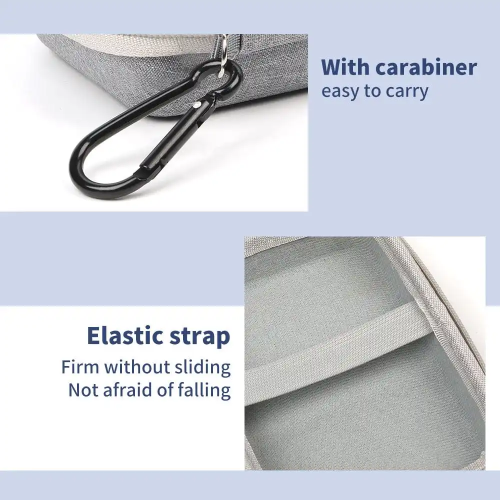 Phomemo Hard Shell Storage Bag for M02/M02S/M02Pro/M110/M120/T02/D30 Thermal Label Printer