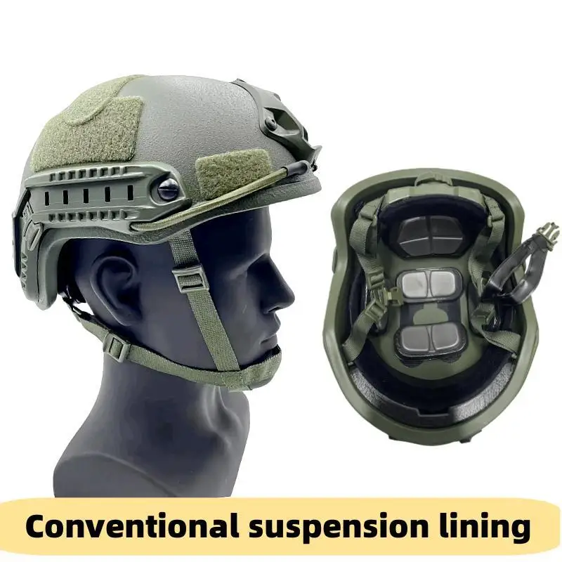 전술 헬멧 Kevla 탄도 ACH 하이 컷 고품질 탄도 헬멧 NIJ IIIA FAST Wendy의 서스펜션 패드 탄도 헬멧