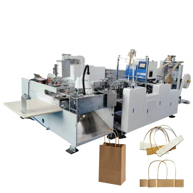 Source RKFD450 paper bag making machine low price for home paper bag  making machine semi automatic on malibabacom