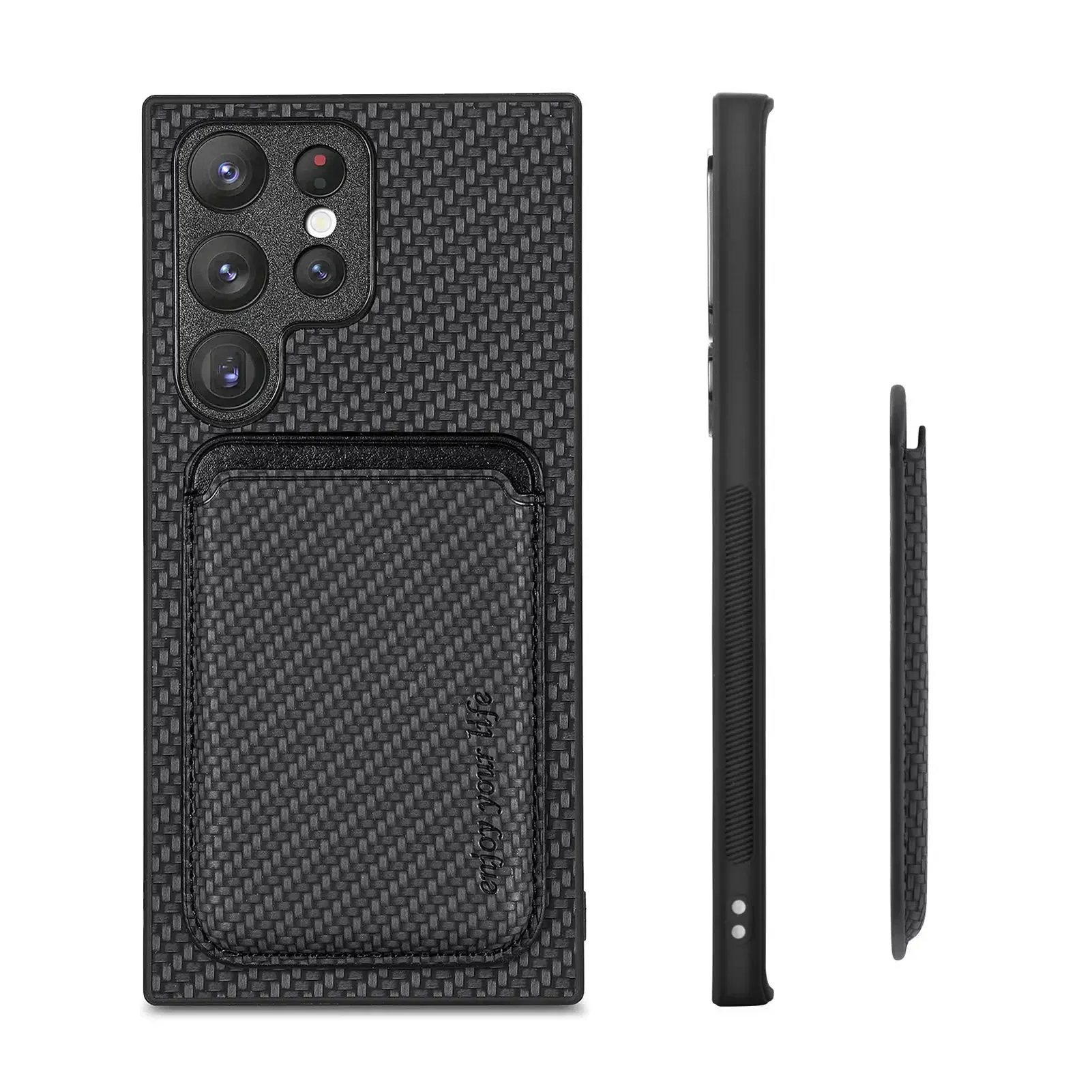 Magnetic Wallet Phone Case with Card Holder - Premium Protection & Convenience