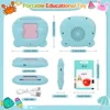 Talking Flash Cards Learning Machine for Kid Early Educational Language Electronic Audio Book Learn English Words Toys 2024 3
