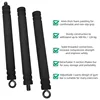 Multi Functional Portable Weighted Exercise Pilates Bar Non-slip Yoga Resistance Bar Stick with Beginner Workout Equipment 3