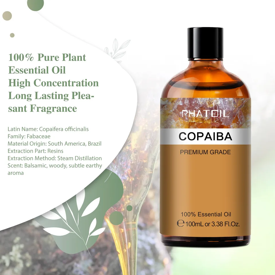 PHATOIL 100ML Pure Essential Oils for Aromatherapy