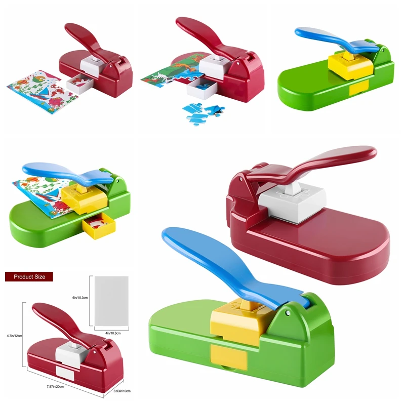 Red /Green Creative Jigsaw Puzzle Making Machine Picture Photo Cutter  Puzzle Maker for 4x6 Puzzles Children's DIY Handmade Toys - AliExpress