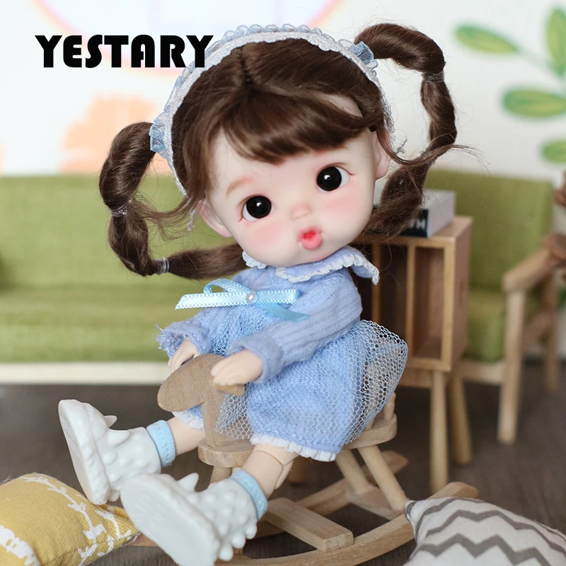 

YESTARY 1/12 BJD кукла игрушки Мини Модная Кукла Obitsu 11 кукла игрушка оригинальная с макияжем кукла голова DIY Dudu рот кукла для девочки подарок