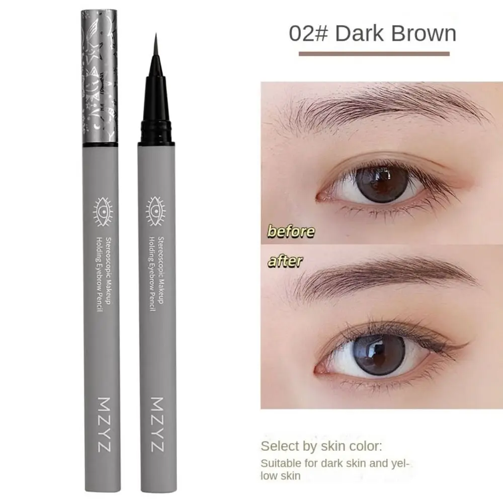 thumbnail image 1 of New Liquid Eyebrow Pencil Ultra Thin Head Fine EyeLiner Pen Waterproof Sweatproof Long Lasting Eyebrow Brush Eye Makeup Tool, 1 of 4