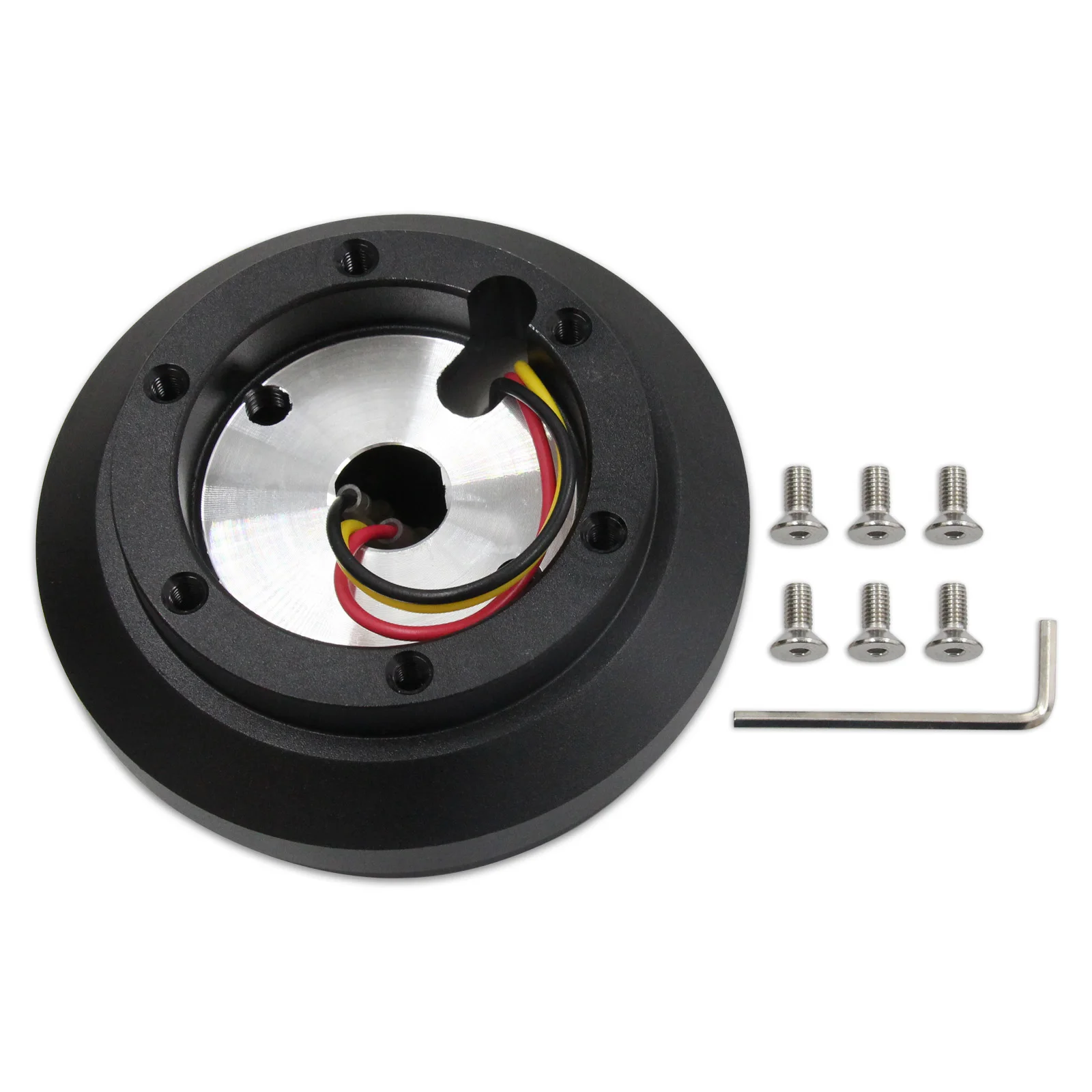 Aluminum racing steering wheel short hub kit adapter boss kit for ford mustang 79-04