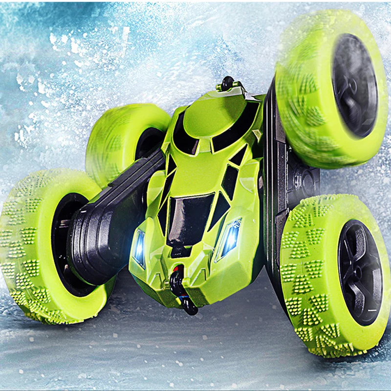 

4wd radio remote control stunt car toy 360 degree flip 2.4G Twist High Speed off Road Drift Vehicle Model Toys For Children Boy