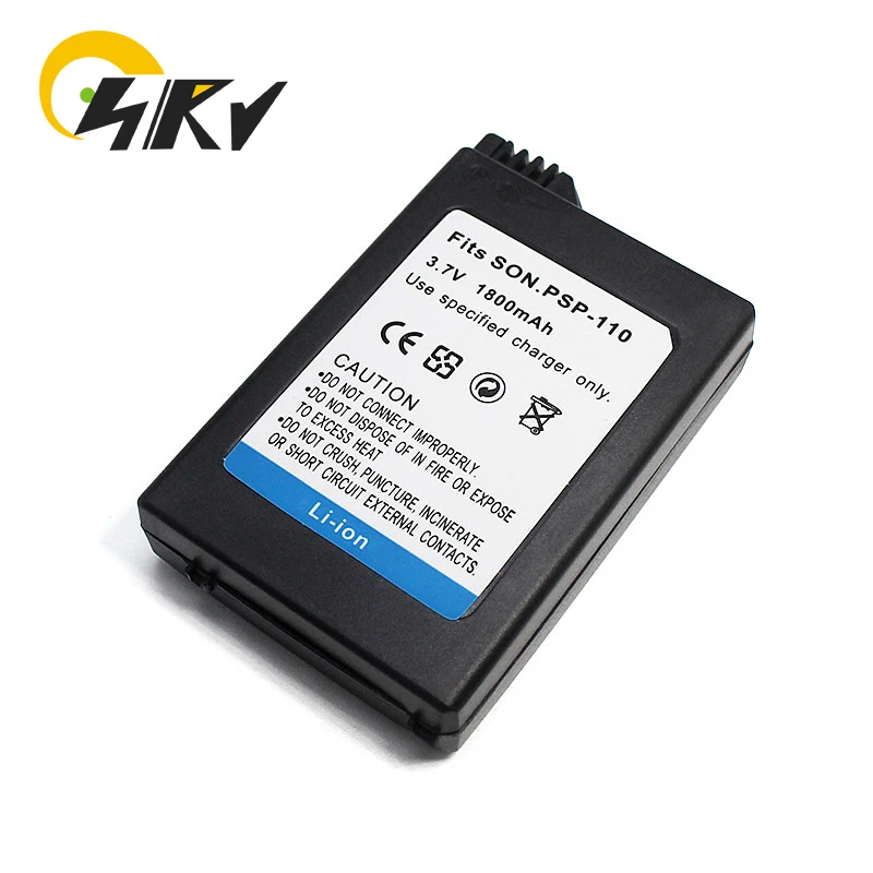 3.7V 1800mAh Rechargeable Liion Battery For Sony PSP110 PSP110 PSP