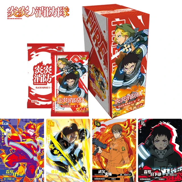 NEW Anime Fire Force Series Collection Cards Booster Box Anime