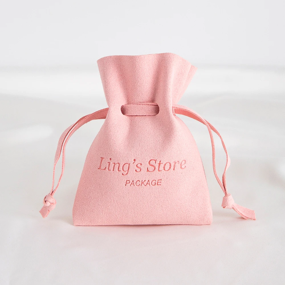 50 Stück personalisierte hellgrüne Logo-Verpackungsbeutel, Kosmetik- und Schmuck-Aufbewahrungsbeutel, Kordelzug-Design, Geschenkverpackung, Organizer – Detail 13