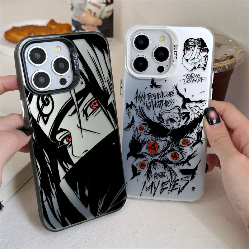 Naruto Itachi SHARINGAN Protective Phone Case
