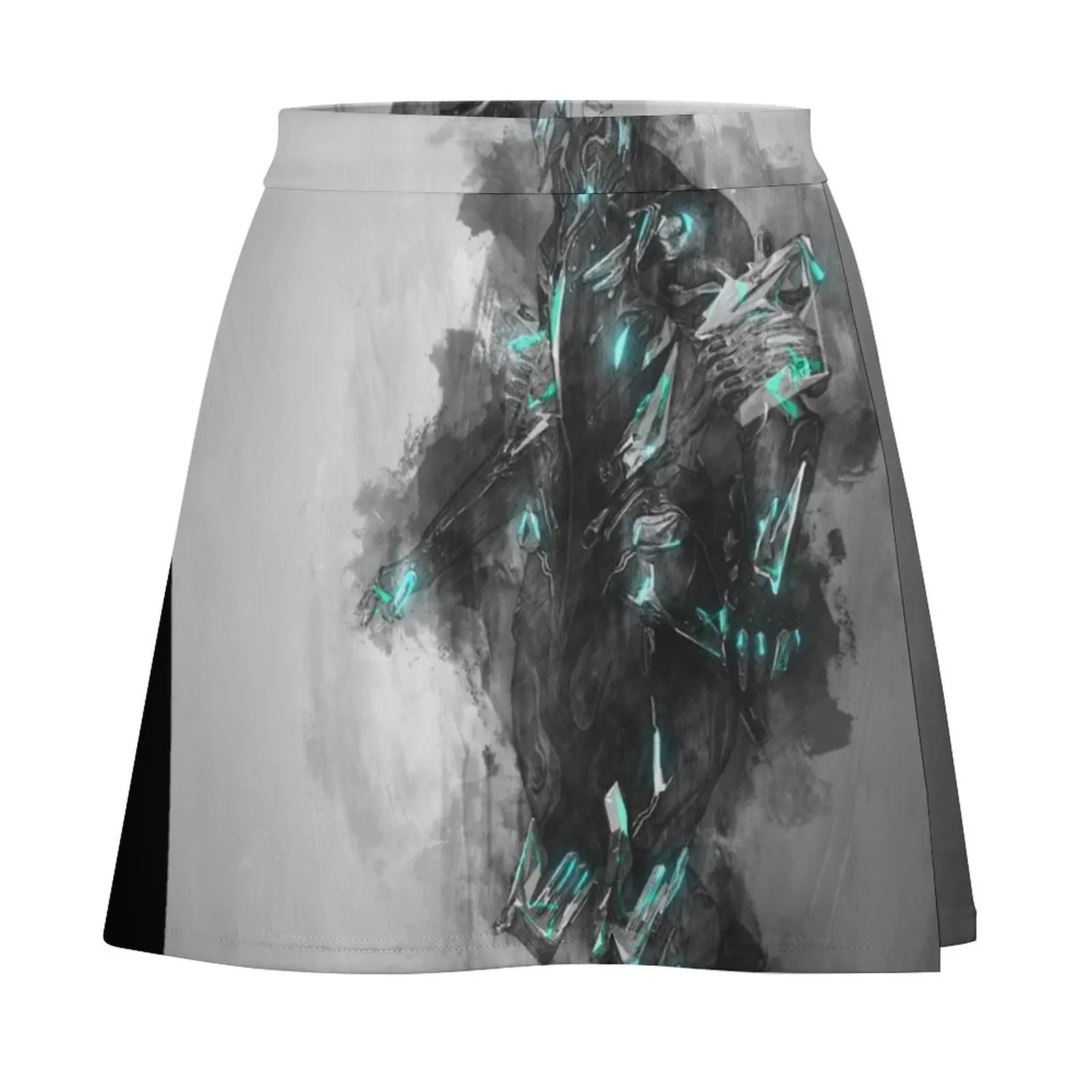 Warframe smoke Volt Mini Skirt kpop Skirt for girls