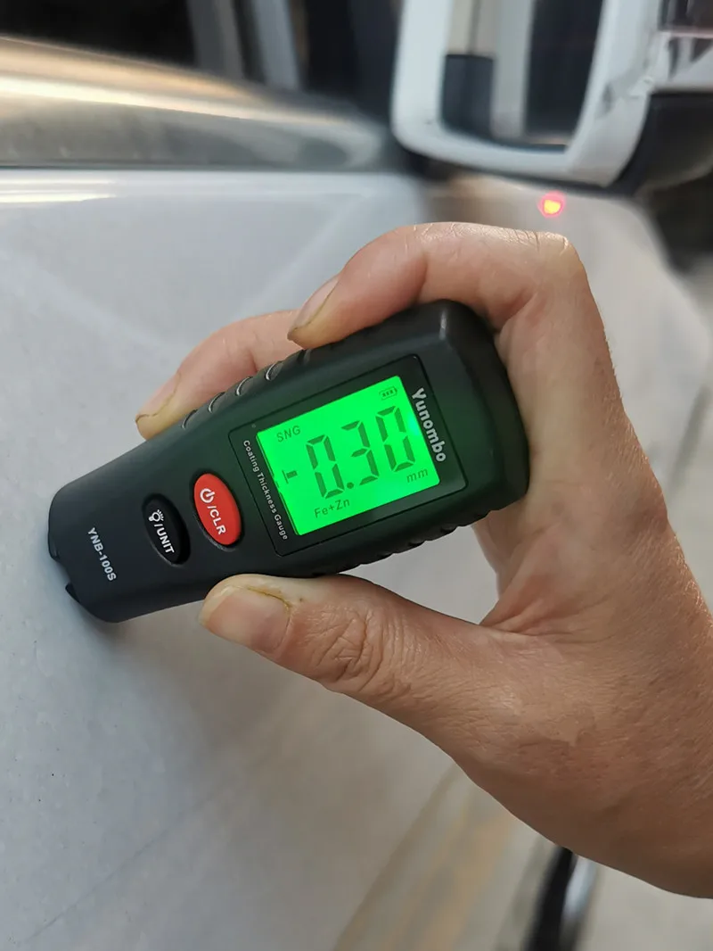 Paint Coating Meter Paint Thickness Gauge Thickness Gauge Yunombo YNB-100/YNB-100S Digital Car Paint Thickness Meter