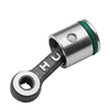 Aluminum Piston Connecting Rod with Washer + Pin Assembly for Type 26 Aluminum Electric Hammer Impact Drill Install 6