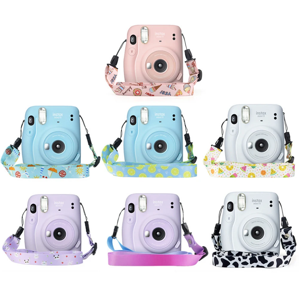 

Новинка 120 см мультяшный стикер ремешок для камеры Fuji Mini 11 8 8 + 9 25 мгновенная камера многоцветный Многофункциональный шнур ремешок