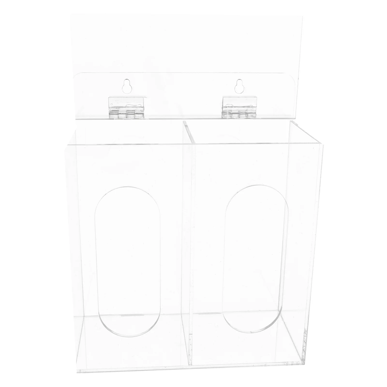 Mask Dispenser Baby Wipes Face Acrylic Container Clear Storage Wall Mounted Case Holder Portable