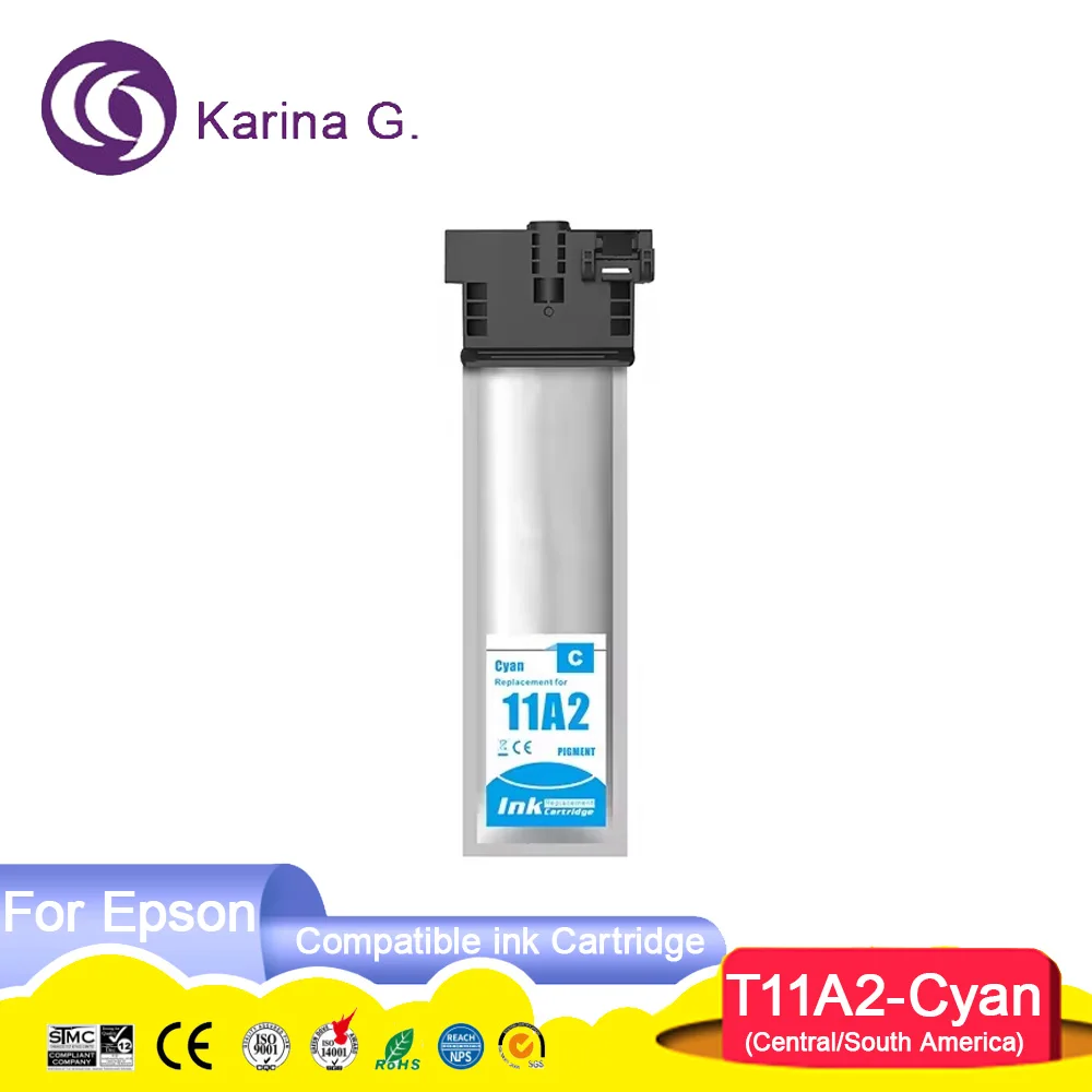 T11B1 T11A2 T11A3 T11A4 T11A1 Premium Color Compatible Ink Bag Cartridge for WF
