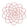 6'' Diameter Frog Floral Grid Flower Cuttings Holder Stainless Steel Wire Flower Arrangement Grid for Vase Flower Stems Bouquets 3