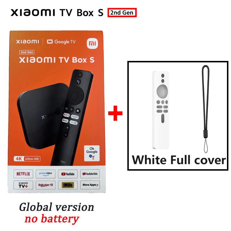 Xiaomi Mi Tv Box S 2nd Con Google Tv 4k Chromecast Negro