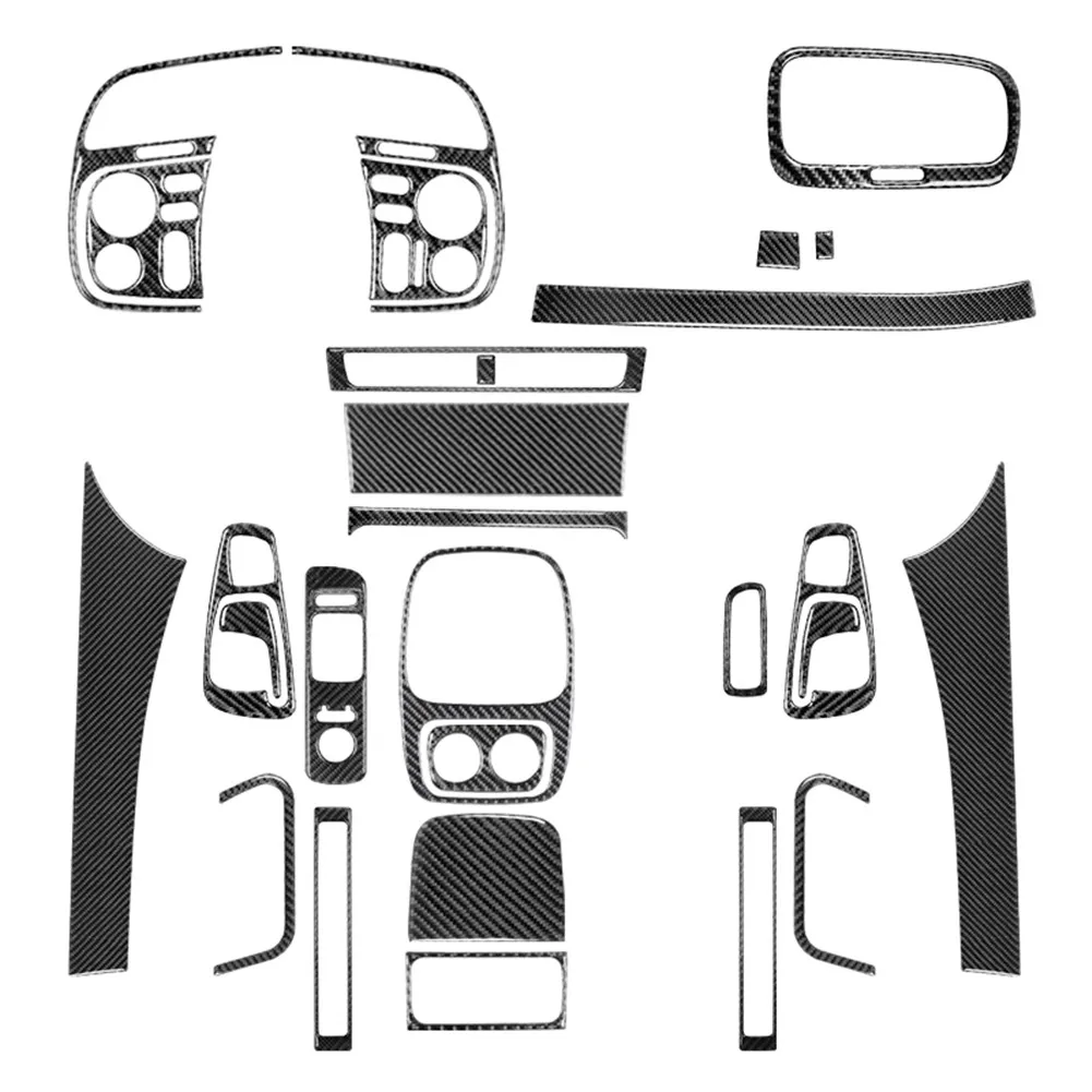 

Car Interior Door Handle Driver Button Central Shift Panel For Honda S2000 2000-2003 Carbon Fiber Styling Sticker