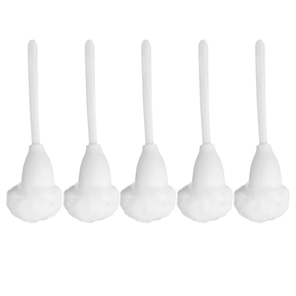 5 Pcs Nylon Fiber Toilet Brush With Dense Bristles Wall Mountable Bathrooms Home Garden Household Merchandises Laundry Products