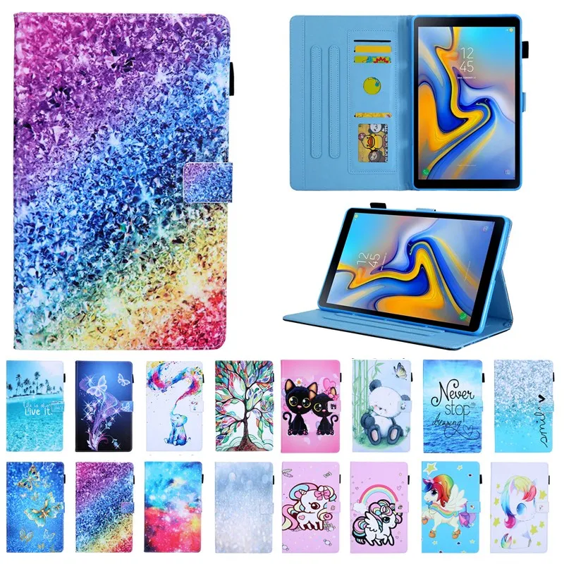 Чехол для Samsung Tab A8 10 5 дюймов с рисунком единорога кошки панды Galaxy A 8 0 2019 2021 T295 |